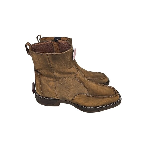 Laredo Men\'s 7462 Side Zipper Western Boot Square Toe Tan Size 9D main image 7